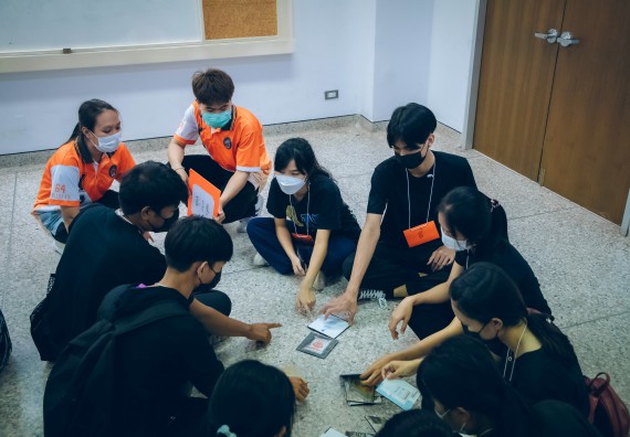 ภาพกิจกรรม  คณะวิทยาศาสตร์และเทคโนโลยี จัดกิจกรรมรักแรกผูกจิตนักศึกษาวิทยาศาสตร์และเทคโนโลยี ปฐมนิเทศนักศึกษาใหม่ คณะวิทยาศาสตร์และเทคโนโลยี ประจำปี 2565