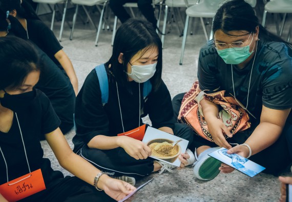 ภาพกิจกรรม  คณะวิทยาศาสตร์และเทคโนโลยี จัดกิจกรรมรักแรกผูกจิตนักศึกษาวิทยาศาสตร์และเทคโนโลยี ปฐมนิเทศนักศึกษาใหม่ คณะวิทยาศาสตร์และเทคโนโลยี ประจำปี 2565