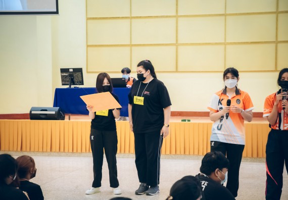 ภาพกิจกรรม  คณะวิทยาศาสตร์และเทคโนโลยี จัดกิจกรรมรักแรกผูกจิตนักศึกษาวิทยาศาสตร์และเทคโนโลยี ปฐมนิเทศนักศึกษาใหม่ คณะวิทยาศาสตร์และเทคโนโลยี ประจำปี 2565