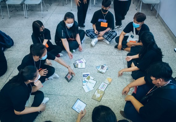 ภาพกิจกรรม  คณะวิทยาศาสตร์และเทคโนโลยี จัดกิจกรรมรักแรกผูกจิตนักศึกษาวิทยาศาสตร์และเทคโนโลยี ปฐมนิเทศนักศึกษาใหม่ คณะวิทยาศาสตร์และเทคโนโลยี ประจำปี 2565