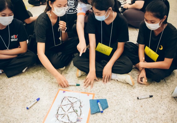 ภาพกิจกรรม  คณะวิทยาศาสตร์และเทคโนโลยี จัดกิจกรรมรักแรกผูกจิตนักศึกษาวิทยาศาสตร์และเทคโนโลยี ปฐมนิเทศนักศึกษาใหม่ คณะวิทยาศาสตร์และเทคโนโลยี ประจำปี 2565