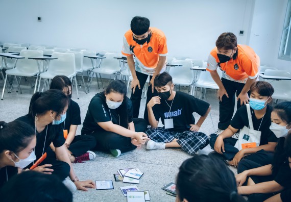 ภาพกิจกรรม  คณะวิทยาศาสตร์และเทคโนโลยี จัดกิจกรรมรักแรกผูกจิตนักศึกษาวิทยาศาสตร์และเทคโนโลยี ปฐมนิเทศนักศึกษาใหม่ คณะวิทยาศาสตร์และเทคโนโลยี ประจำปี 2565