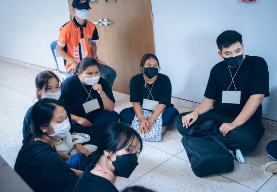 ภาพกิจกรรม  คณะวิทยาศาสตร์และเทคโนโลยี จัดกิจกรรมรักแรกผูกจิตนักศึกษาวิทยาศาสตร์และเทคโนโลยี ปฐมนิเทศนักศึกษาใหม่ คณะวิทยาศาสตร์และเทคโนโลยี ประจำปี 2565