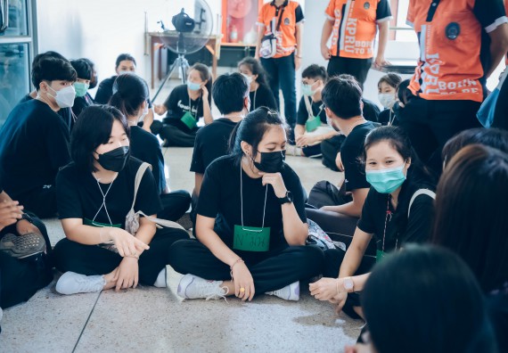 ภาพกิจกรรม  คณะวิทยาศาสตร์และเทคโนโลยี จัดกิจกรรมรักแรกผูกจิตนักศึกษาวิทยาศาสตร์และเทคโนโลยี ปฐมนิเทศนักศึกษาใหม่ คณะวิทยาศาสตร์และเทคโนโลยี ประจำปี 2565