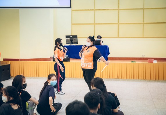 ภาพกิจกรรม  คณะวิทยาศาสตร์และเทคโนโลยี จัดกิจกรรมรักแรกผูกจิตนักศึกษาวิทยาศาสตร์และเทคโนโลยี ปฐมนิเทศนักศึกษาใหม่ คณะวิทยาศาสตร์และเทคโนโลยี ประจำปี 2565