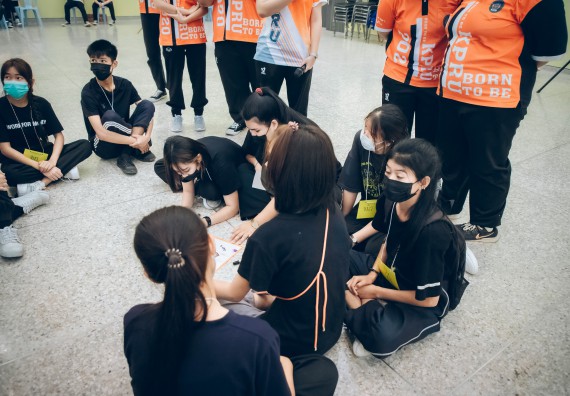 ภาพกิจกรรม  คณะวิทยาศาสตร์และเทคโนโลยี จัดกิจกรรมรักแรกผูกจิตนักศึกษาวิทยาศาสตร์และเทคโนโลยี ปฐมนิเทศนักศึกษาใหม่ คณะวิทยาศาสตร์และเทคโนโลยี ประจำปี 2565