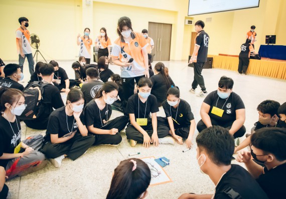 ภาพกิจกรรม  คณะวิทยาศาสตร์และเทคโนโลยี จัดกิจกรรมรักแรกผูกจิตนักศึกษาวิทยาศาสตร์และเทคโนโลยี ปฐมนิเทศนักศึกษาใหม่ คณะวิทยาศาสตร์และเทคโนโลยี ประจำปี 2565