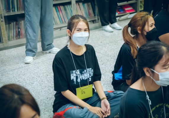 ภาพกิจกรรม  คณะวิทยาศาสตร์และเทคโนโลยี จัดกิจกรรมรักแรกผูกจิตนักศึกษาวิทยาศาสตร์และเทคโนโลยี ปฐมนิเทศนักศึกษาใหม่ คณะวิทยาศาสตร์และเทคโนโลยี ประจำปี 2565