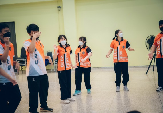 ภาพกิจกรรม  คณะวิทยาศาสตร์และเทคโนโลยี จัดกิจกรรมรักแรกผูกจิตนักศึกษาวิทยาศาสตร์และเทคโนโลยี ปฐมนิเทศนักศึกษาใหม่ คณะวิทยาศาสตร์และเทคโนโลยี ประจำปี 2565