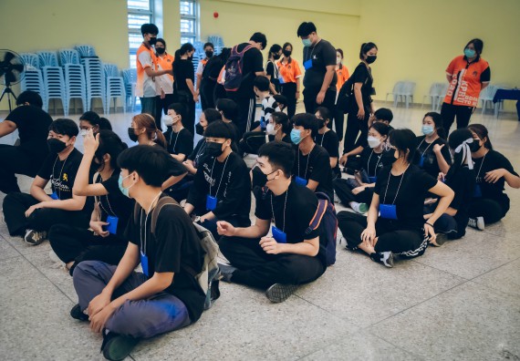 ภาพกิจกรรม  คณะวิทยาศาสตร์และเทคโนโลยี จัดกิจกรรมรักแรกผูกจิตนักศึกษาวิทยาศาสตร์และเทคโนโลยี ปฐมนิเทศนักศึกษาใหม่ คณะวิทยาศาสตร์และเทคโนโลยี ประจำปี 2565