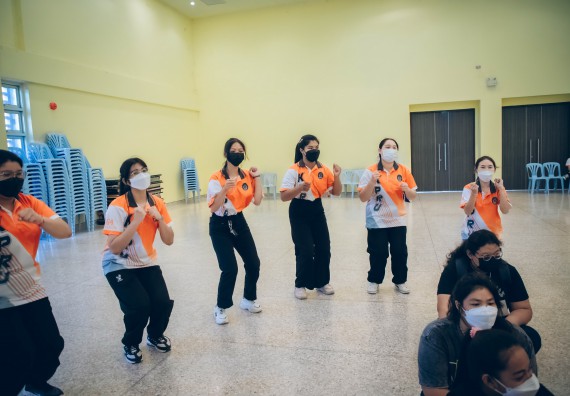 ภาพกิจกรรม  คณะวิทยาศาสตร์และเทคโนโลยี จัดกิจกรรมรักแรกผูกจิตนักศึกษาวิทยาศาสตร์และเทคโนโลยี ปฐมนิเทศนักศึกษาใหม่ คณะวิทยาศาสตร์และเทคโนโลยี ประจำปี 2565