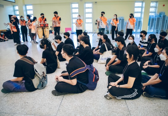 ภาพกิจกรรม  คณะวิทยาศาสตร์และเทคโนโลยี จัดกิจกรรมรักแรกผูกจิตนักศึกษาวิทยาศาสตร์และเทคโนโลยี ปฐมนิเทศนักศึกษาใหม่ คณะวิทยาศาสตร์และเทคโนโลยี ประจำปี 2565