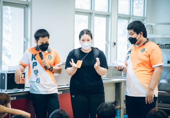 ภาพกิจกรรม  คณะวิทยาศาสตร์และเทคโนโลยี จัดกิจกรรมรักแรกผูกจิตนักศึกษาวิทยาศาสตร์และเทคโนโลยี ปฐมนิเทศนักศึกษาใหม่ คณะวิทยาศาสตร์และเทคโนโลยี ประจำปี 2565