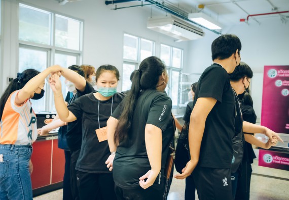 ภาพกิจกรรม  คณะวิทยาศาสตร์และเทคโนโลยี จัดกิจกรรมรักแรกผูกจิตนักศึกษาวิทยาศาสตร์และเทคโนโลยี ปฐมนิเทศนักศึกษาใหม่ คณะวิทยาศาสตร์และเทคโนโลยี ประจำปี 2565