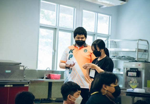 ภาพกิจกรรม  คณะวิทยาศาสตร์และเทคโนโลยี จัดกิจกรรมรักแรกผูกจิตนักศึกษาวิทยาศาสตร์และเทคโนโลยี ปฐมนิเทศนักศึกษาใหม่ คณะวิทยาศาสตร์และเทคโนโลยี ประจำปี 2565