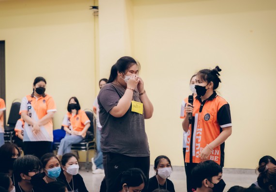 ภาพกิจกรรม  คณะวิทยาศาสตร์และเทคโนโลยี จัดกิจกรรมรักแรกผูกจิตนักศึกษาวิทยาศาสตร์และเทคโนโลยี ปฐมนิเทศนักศึกษาใหม่ คณะวิทยาศาสตร์และเทคโนโลยี ประจำปี 2565