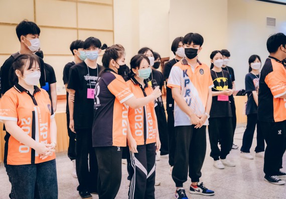 ภาพกิจกรรม  คณะวิทยาศาสตร์และเทคโนโลยี จัดกิจกรรมรักแรกผูกจิตนักศึกษาวิทยาศาสตร์และเทคโนโลยี ปฐมนิเทศนักศึกษาใหม่ คณะวิทยาศาสตร์และเทคโนโลยี ประจำปี 2565