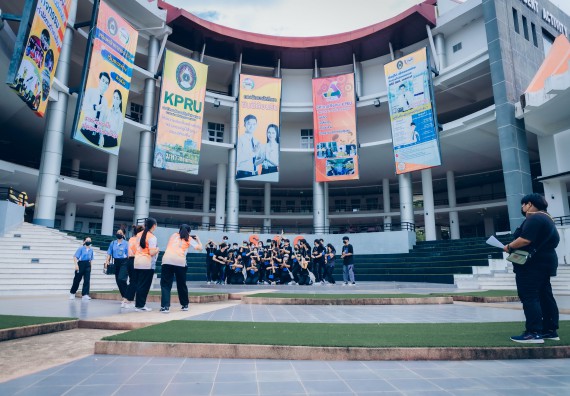 ภาพกิจกรรม  คณะวิทยาศาสตร์และเทคโนโลยี จัดกิจกรรมรักแรกผูกจิตนักศึกษาวิทยาศาสตร์และเทคโนโลยี ปฐมนิเทศนักศึกษาใหม่ คณะวิทยาศาสตร์และเทคโนโลยี ประจำปี 2565