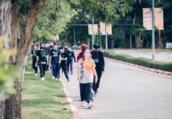 ภาพกิจกรรม  คณะวิทยาศาสตร์และเทคโนโลยี จัดกิจกรรมรักแรกผูกจิตนักศึกษาวิทยาศาสตร์และเทคโนโลยี ปฐมนิเทศนักศึกษาใหม่ คณะวิทยาศาสตร์และเทคโนโลยี ประจำปี 2565