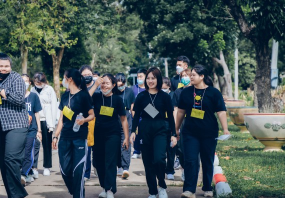 ภาพกิจกรรม  คณะวิทยาศาสตร์และเทคโนโลยี จัดกิจกรรมรักแรกผูกจิตนักศึกษาวิทยาศาสตร์และเทคโนโลยี ปฐมนิเทศนักศึกษาใหม่ คณะวิทยาศาสตร์และเทคโนโลยี ประจำปี 2565