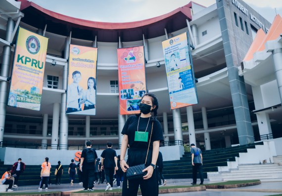 ภาพกิจกรรม  คณะวิทยาศาสตร์และเทคโนโลยี จัดกิจกรรมรักแรกผูกจิตนักศึกษาวิทยาศาสตร์และเทคโนโลยี ปฐมนิเทศนักศึกษาใหม่ คณะวิทยาศาสตร์และเทคโนโลยี ประจำปี 2565