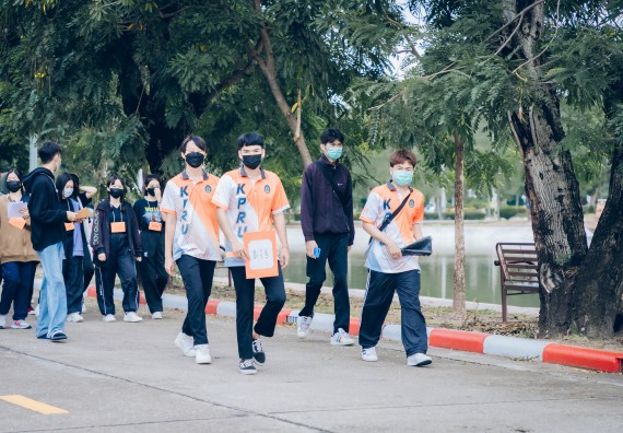 ภาพกิจกรรม  คณะวิทยาศาสตร์และเทคโนโลยี จัดกิจกรรมรักแรกผูกจิตนักศึกษาวิทยาศาสตร์และเทคโนโลยี ปฐมนิเทศนักศึกษาใหม่ คณะวิทยาศาสตร์และเทคโนโลยี ประจำปี 2565