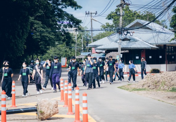 ภาพกิจกรรม  คณะวิทยาศาสตร์และเทคโนโลยี จัดกิจกรรมรักแรกผูกจิตนักศึกษาวิทยาศาสตร์และเทคโนโลยี ปฐมนิเทศนักศึกษาใหม่ คณะวิทยาศาสตร์และเทคโนโลยี ประจำปี 2565