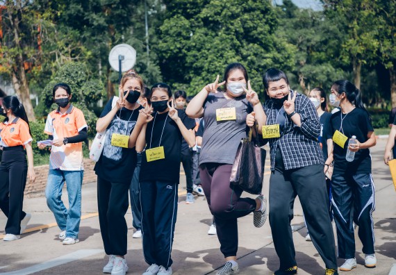 ภาพกิจกรรม  คณะวิทยาศาสตร์และเทคโนโลยี จัดกิจกรรมรักแรกผูกจิตนักศึกษาวิทยาศาสตร์และเทคโนโลยี ปฐมนิเทศนักศึกษาใหม่ คณะวิทยาศาสตร์และเทคโนโลยี ประจำปี 2565