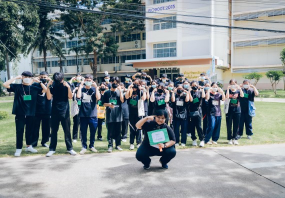 ภาพกิจกรรม  คณะวิทยาศาสตร์และเทคโนโลยี จัดกิจกรรมรักแรกผูกจิตนักศึกษาวิทยาศาสตร์และเทคโนโลยี ปฐมนิเทศนักศึกษาใหม่ คณะวิทยาศาสตร์และเทคโนโลยี ประจำปี 2565