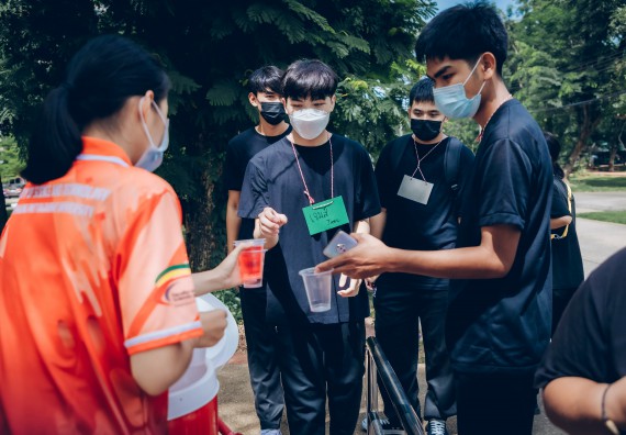 ภาพกิจกรรม  คณะวิทยาศาสตร์และเทคโนโลยี จัดกิจกรรมรักแรกผูกจิตนักศึกษาวิทยาศาสตร์และเทคโนโลยี ปฐมนิเทศนักศึกษาใหม่ คณะวิทยาศาสตร์และเทคโนโลยี ประจำปี 2565