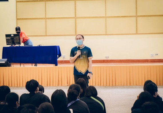 ภาพกิจกรรม  คณะวิทยาศาสตร์และเทคโนโลยี จัดกิจกรรมรักแรกผูกจิตนักศึกษาวิทยาศาสตร์และเทคโนโลยี ปฐมนิเทศนักศึกษาใหม่ คณะวิทยาศาสตร์และเทคโนโลยี ประจำปี 2565