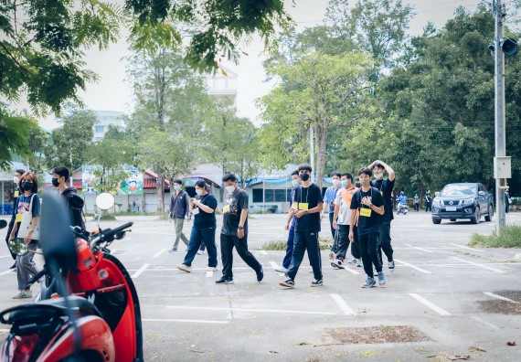 ภาพกิจกรรม  คณะวิทยาศาสตร์และเทคโนโลยี จัดกิจกรรมรักแรกผูกจิตนักศึกษาวิทยาศาสตร์และเทคโนโลยี ปฐมนิเทศนักศึกษาใหม่ คณะวิทยาศาสตร์และเทคโนโลยี ประจำปี 2565