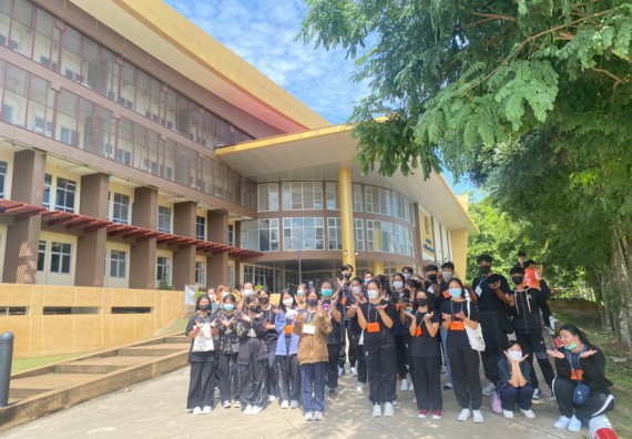 ภาพกิจกรรม  คณะวิทยาศาสตร์และเทคโนโลยี จัดกิจกรรมรักแรกผูกจิตนักศึกษาวิทยาศาสตร์และเทคโนโลยี ปฐมนิเทศนักศึกษาใหม่ คณะวิทยาศาสตร์และเทคโนโลยี ประจำปี 2565