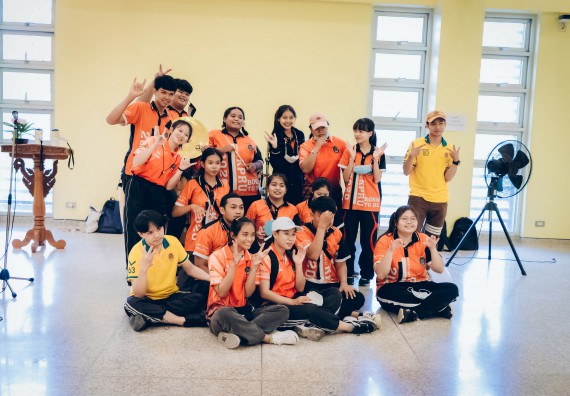 ภาพกิจกรรม  คณะวิทยาศาสตร์และเทคโนโลยี จัดกิจกรรมรักแรกผูกจิตนักศึกษาวิทยาศาสตร์และเทคโนโลยี ปฐมนิเทศนักศึกษาใหม่ คณะวิทยาศาสตร์และเทคโนโลยี ประจำปี 2565