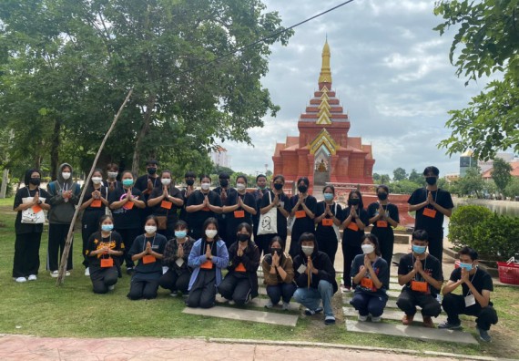 ภาพกิจกรรม  คณะวิทยาศาสตร์และเทคโนโลยี จัดกิจกรรมรักแรกผูกจิตนักศึกษาวิทยาศาสตร์และเทคโนโลยี ปฐมนิเทศนักศึกษาใหม่ คณะวิทยาศาสตร์และเทคโนโลยี ประจำปี 2565