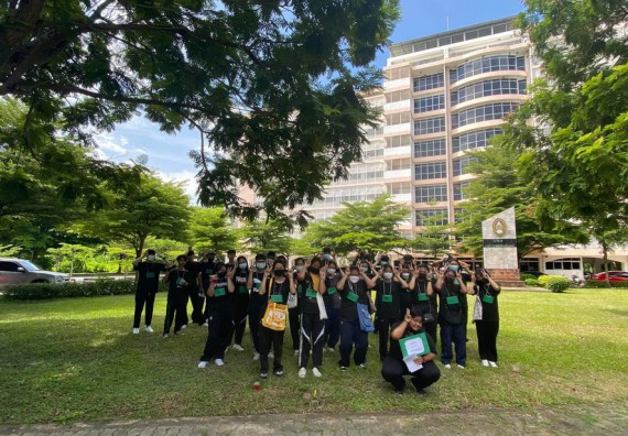 ภาพกิจกรรม  คณะวิทยาศาสตร์และเทคโนโลยี จัดกิจกรรมรักแรกผูกจิตนักศึกษาวิทยาศาสตร์และเทคโนโลยี ปฐมนิเทศนักศึกษาใหม่ คณะวิทยาศาสตร์และเทคโนโลยี ประจำปี 2565