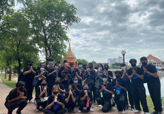 ภาพกิจกรรม  คณะวิทยาศาสตร์และเทคโนโลยี จัดกิจกรรมรักแรกผูกจิตนักศึกษาวิทยาศาสตร์และเทคโนโลยี ปฐมนิเทศนักศึกษาใหม่ คณะวิทยาศาสตร์และเทคโนโลยี ประจำปี 2565