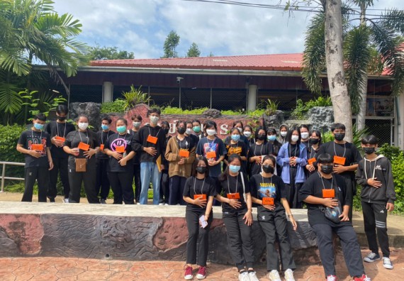 ภาพกิจกรรม  คณะวิทยาศาสตร์และเทคโนโลยี จัดกิจกรรมรักแรกผูกจิตนักศึกษาวิทยาศาสตร์และเทคโนโลยี ปฐมนิเทศนักศึกษาใหม่ คณะวิทยาศาสตร์และเทคโนโลยี ประจำปี 2565