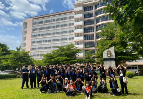 ภาพกิจกรรม  คณะวิทยาศาสตร์และเทคโนโลยี จัดกิจกรรมรักแรกผูกจิตนักศึกษาวิทยาศาสตร์และเทคโนโลยี ปฐมนิเทศนักศึกษาใหม่ คณะวิทยาศาสตร์และเทคโนโลยี ประจำปี 2565