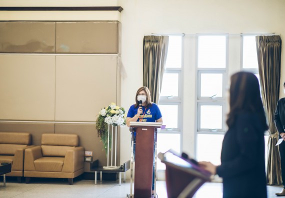 ภาพกิจกรรม  คณาจารย์และบุคลากร คณะวิทยาศาสตร์และเทคโนโลยี เข้าร่วมอบรมโครงการอบรมเชิงปฏิบัติการพัฒนาทักษะวิศวกรสังคมสำหรับอาจารย์ KPRU