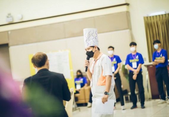 ภาพกิจกรรม  คณาจารย์และบุคลากร คณะวิทยาศาสตร์และเทคโนโลยี เข้าร่วมอบรมโครงการอบรมเชิงปฏิบัติการพัฒนาทักษะวิศวกรสังคมสำหรับอาจารย์ KPRU