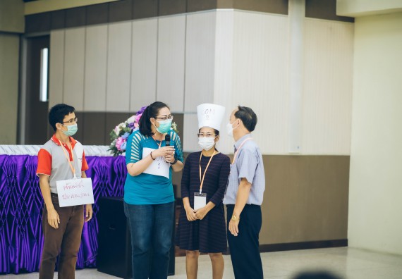 ภาพกิจกรรม  คณาจารย์และบุคลากร คณะวิทยาศาสตร์และเทคโนโลยี เข้าร่วมอบรมโครงการอบรมเชิงปฏิบัติการพัฒนาทักษะวิศวกรสังคมสำหรับอาจารย์ KPRU