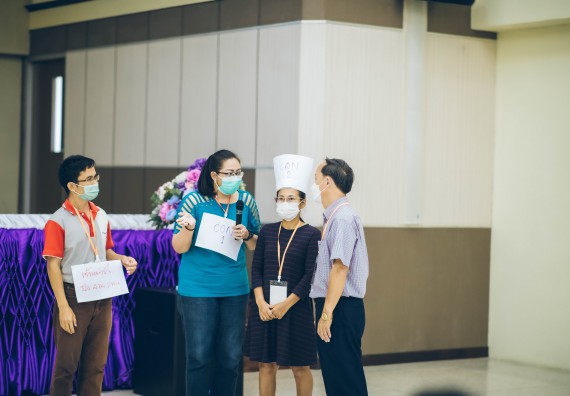 ภาพกิจกรรม  คณาจารย์และบุคลากร คณะวิทยาศาสตร์และเทคโนโลยี เข้าร่วมอบรมโครงการอบรมเชิงปฏิบัติการพัฒนาทักษะวิศวกรสังคมสำหรับอาจารย์ KPRU