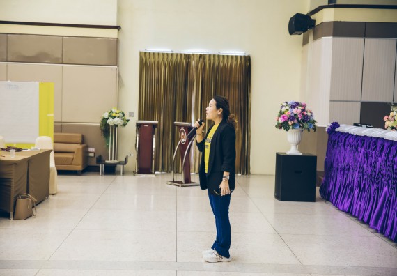 ภาพกิจกรรม  คณาจารย์และบุคลากร คณะวิทยาศาสตร์และเทคโนโลยี เข้าร่วมอบรมโครงการอบรมเชิงปฏิบัติการพัฒนาทักษะวิศวกรสังคมสำหรับอาจารย์ KPRU