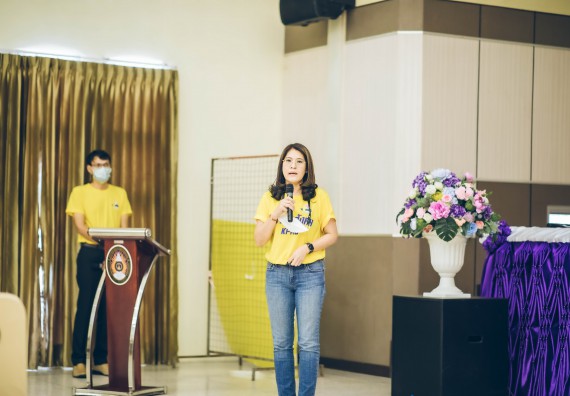 ภาพกิจกรรม  คณาจารย์และบุคลากร คณะวิทยาศาสตร์และเทคโนโลยี เข้าร่วมอบรมโครงการอบรมเชิงปฏิบัติการพัฒนาทักษะวิศวกรสังคมสำหรับอาจารย์ KPRU