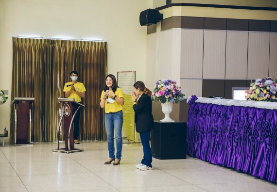 ภาพกิจกรรม  คณาจารย์และบุคลากร คณะวิทยาศาสตร์และเทคโนโลยี เข้าร่วมอบรมโครงการอบรมเชิงปฏิบัติการพัฒนาทักษะวิศวกรสังคมสำหรับอาจารย์ KPRU