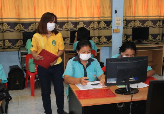 ภาพกิจกรรม  โปรแกรมวิชาวิทยาการคอมพิวเตอร์และเทคโนโลยีสารสนเทศ จัดกิจกรรมบริการวิชาการหลักสูตรวิทยาการคอมพิวเตอร์