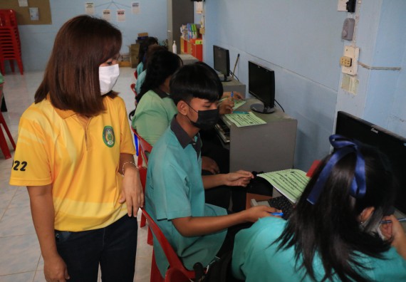 ภาพกิจกรรม  โปรแกรมวิชาวิทยาการคอมพิวเตอร์และเทคโนโลยีสารสนเทศ จัดกิจกรรมบริการวิชาการหลักสูตรวิทยาการคอมพิวเตอร์