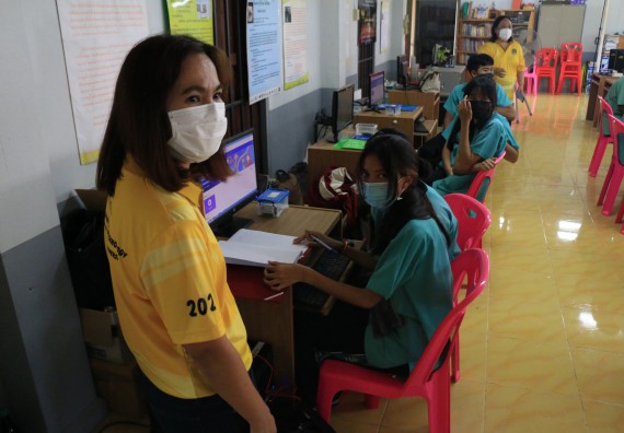 ภาพกิจกรรม  โปรแกรมวิชาวิทยาการคอมพิวเตอร์และเทคโนโลยีสารสนเทศ จัดกิจกรรมบริการวิชาการหลักสูตรวิทยาการคอมพิวเตอร์