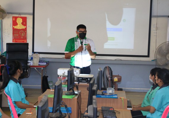 ภาพกิจกรรม  โปรแกรมวิชาวิทยาการคอมพิวเตอร์และเทคโนโลยีสารสนเทศ จัดกิจกรรมบริการวิชาการหลักสูตรวิทยาการคอมพิวเตอร์